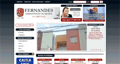 Desktop Screenshot of fernandesimoveis.imb.br